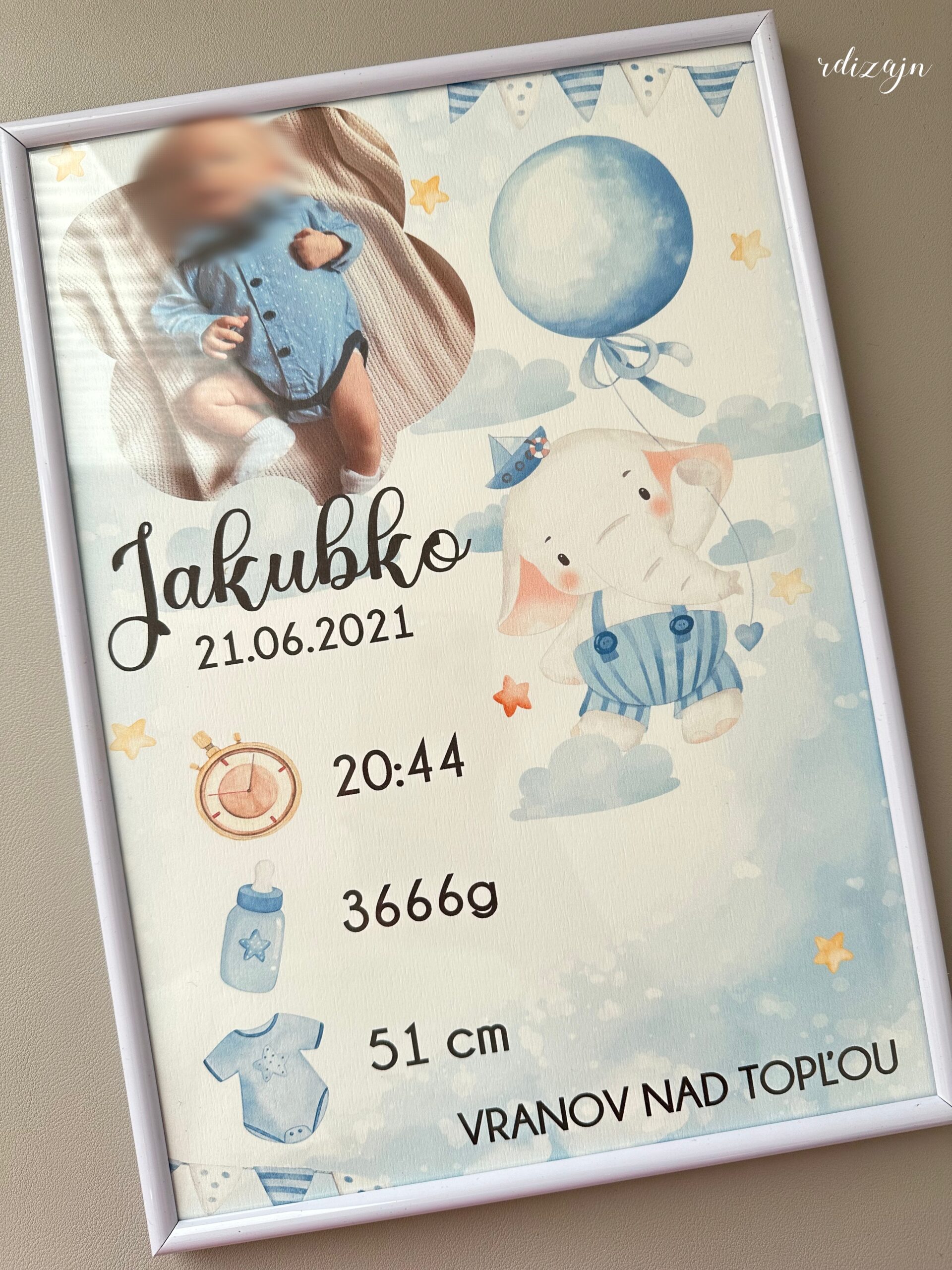 detske-personalizovane-ramceky-s-udajmi-o-narodeni-babatka-7 Detské personalizované rámčeky s údajmi o narodení bábätka
