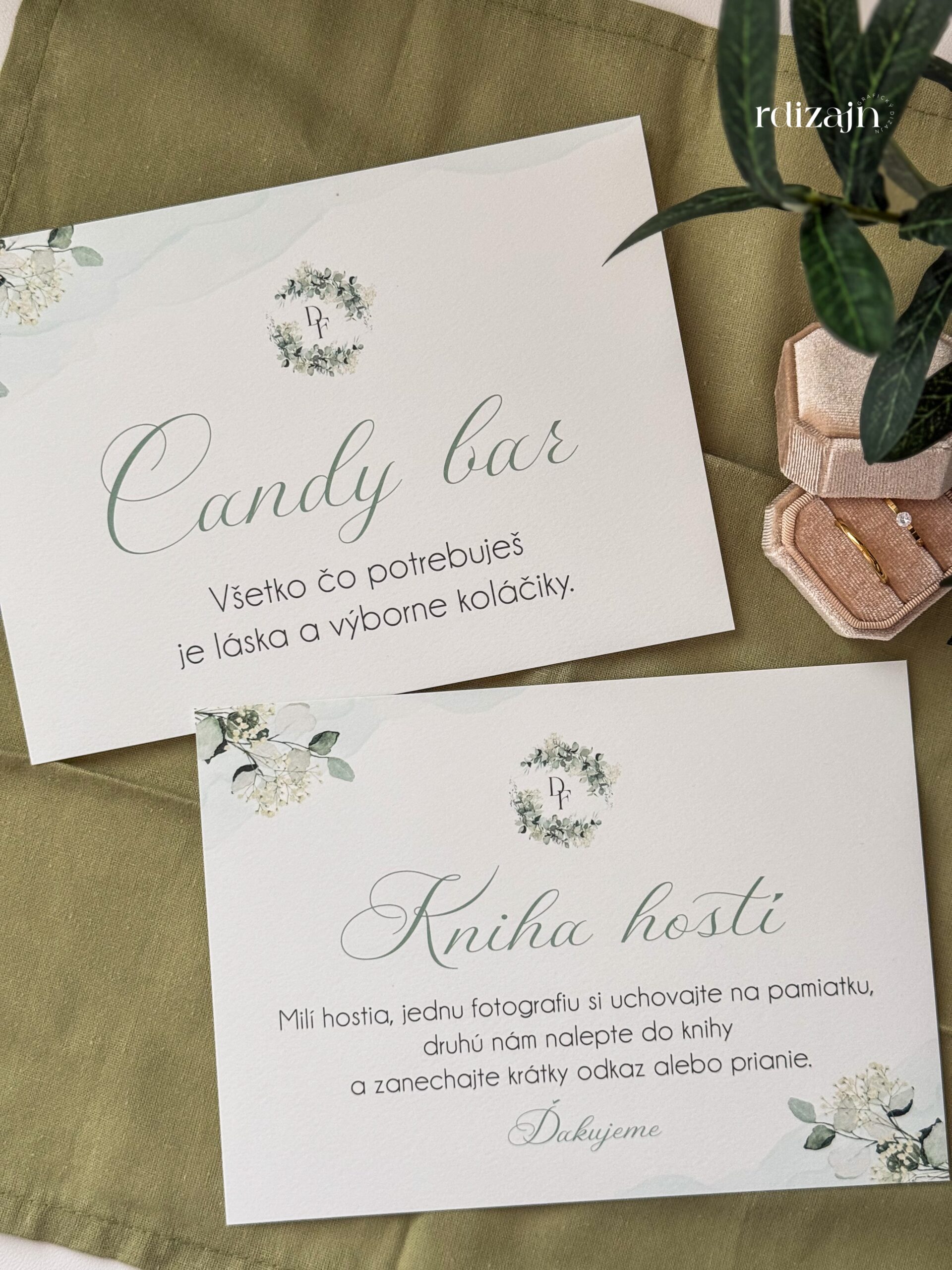 informacne-karticky-candy-bar-kniha-hosti Informačné kartičky na svadbu
