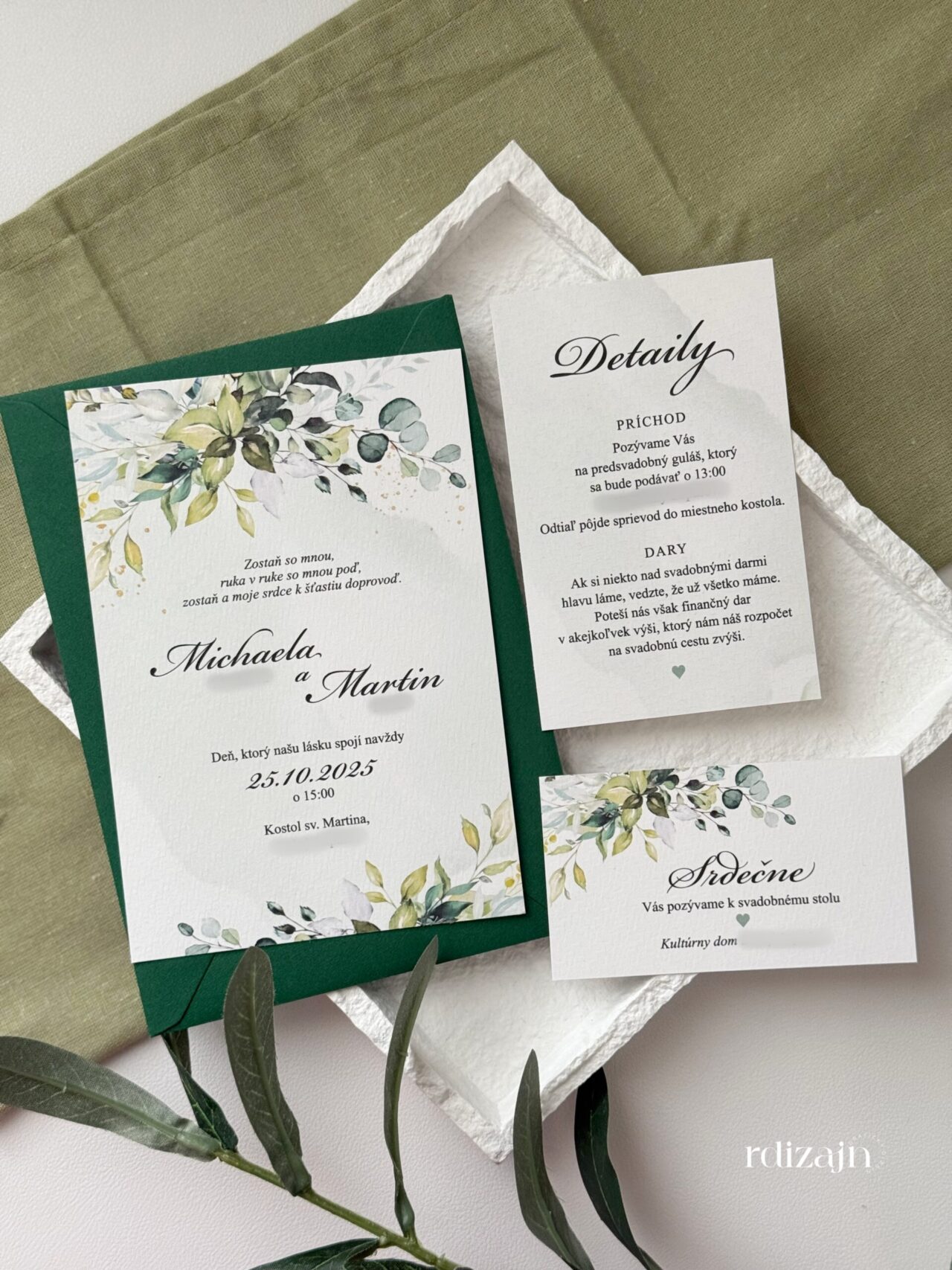 svadobne-oznamenia-elegantny-eucalyptus Svadobné oznámenia so zeleňou, prírodné svadobné oznámenia