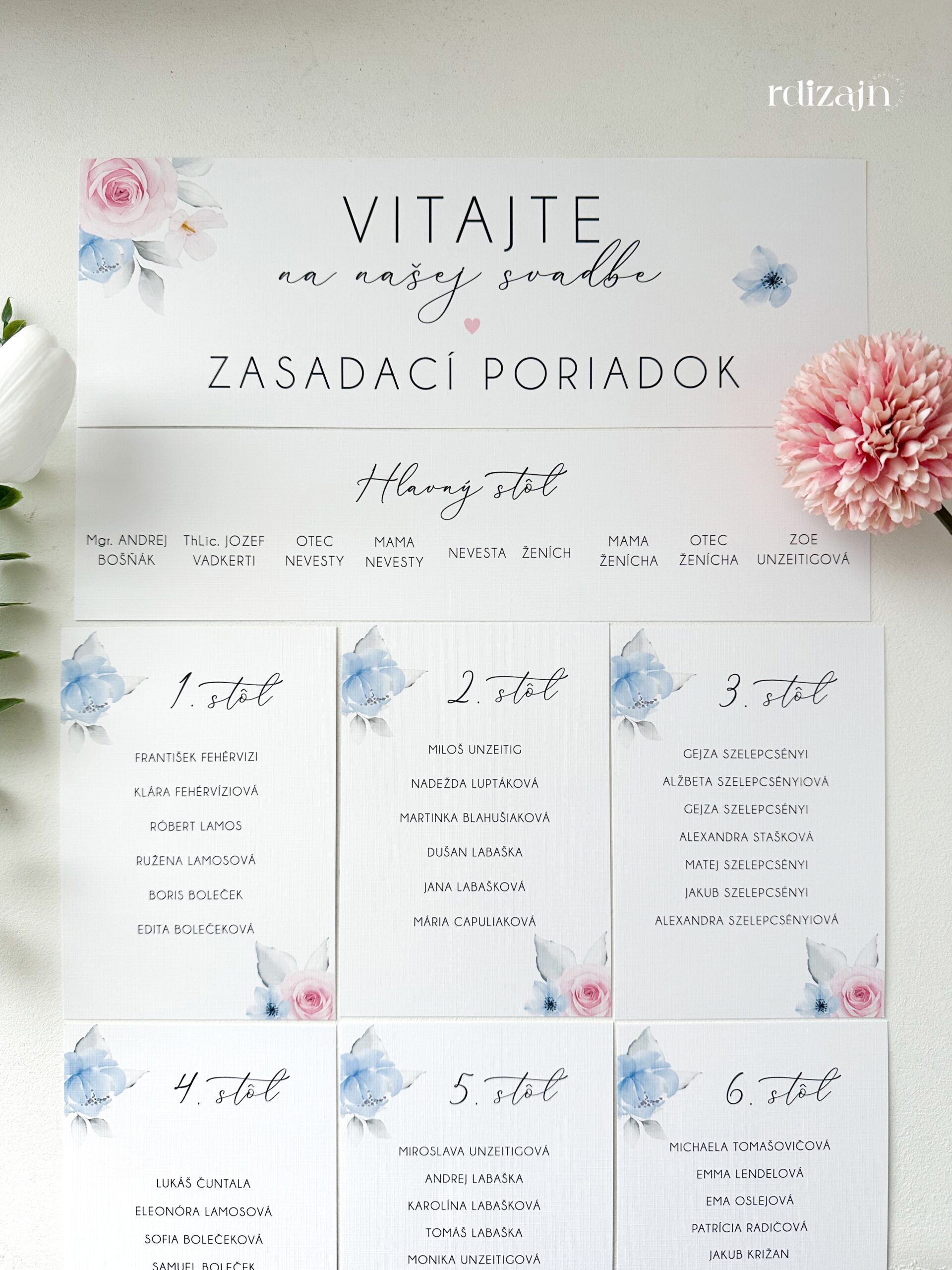 zasadaci-poriadok-na-svadbu-babypink-babyblue Zasadací poriadok na svadbu