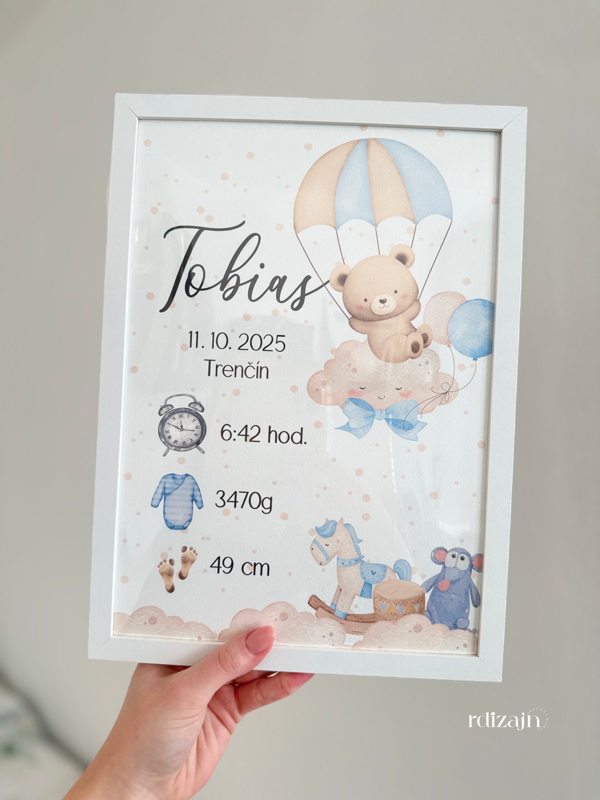 Personalizovaný rámček