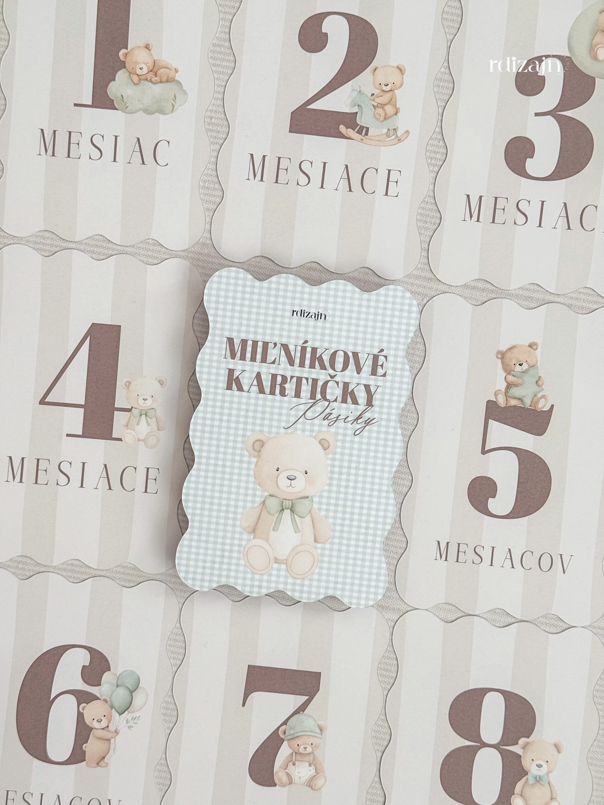 Miľníkové kartičky pre dievčatko, miľníkové kartičky pre chlapčeka