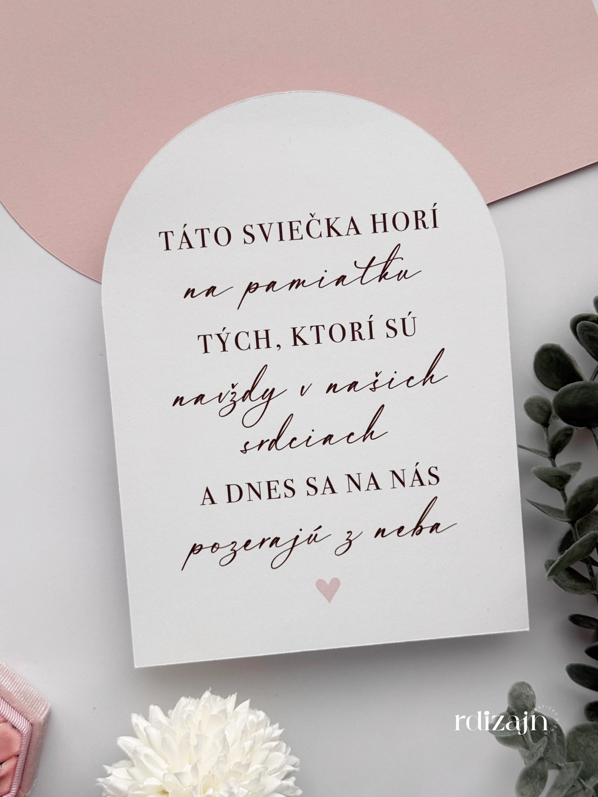 oblukova-informacna-karticka-sviecka Oblúková informačná kartička SVIEČKA